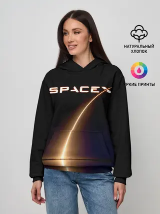 Женское худи / Space X