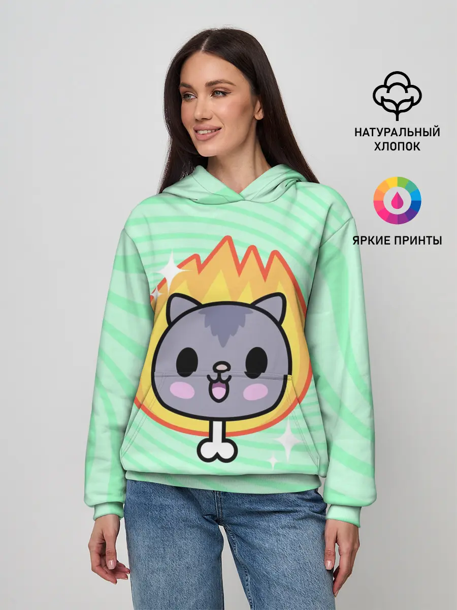 Женское худи / Toca Boca Cat