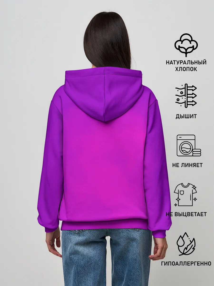 Женское худи / Hot Wheels. Хот Вилс