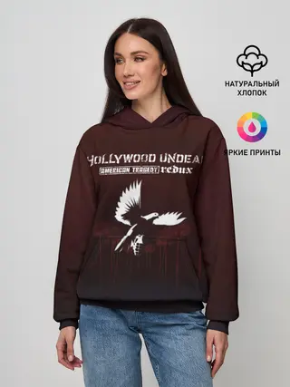 Женское худи / American Tragedy Redux - Hollywood Undead