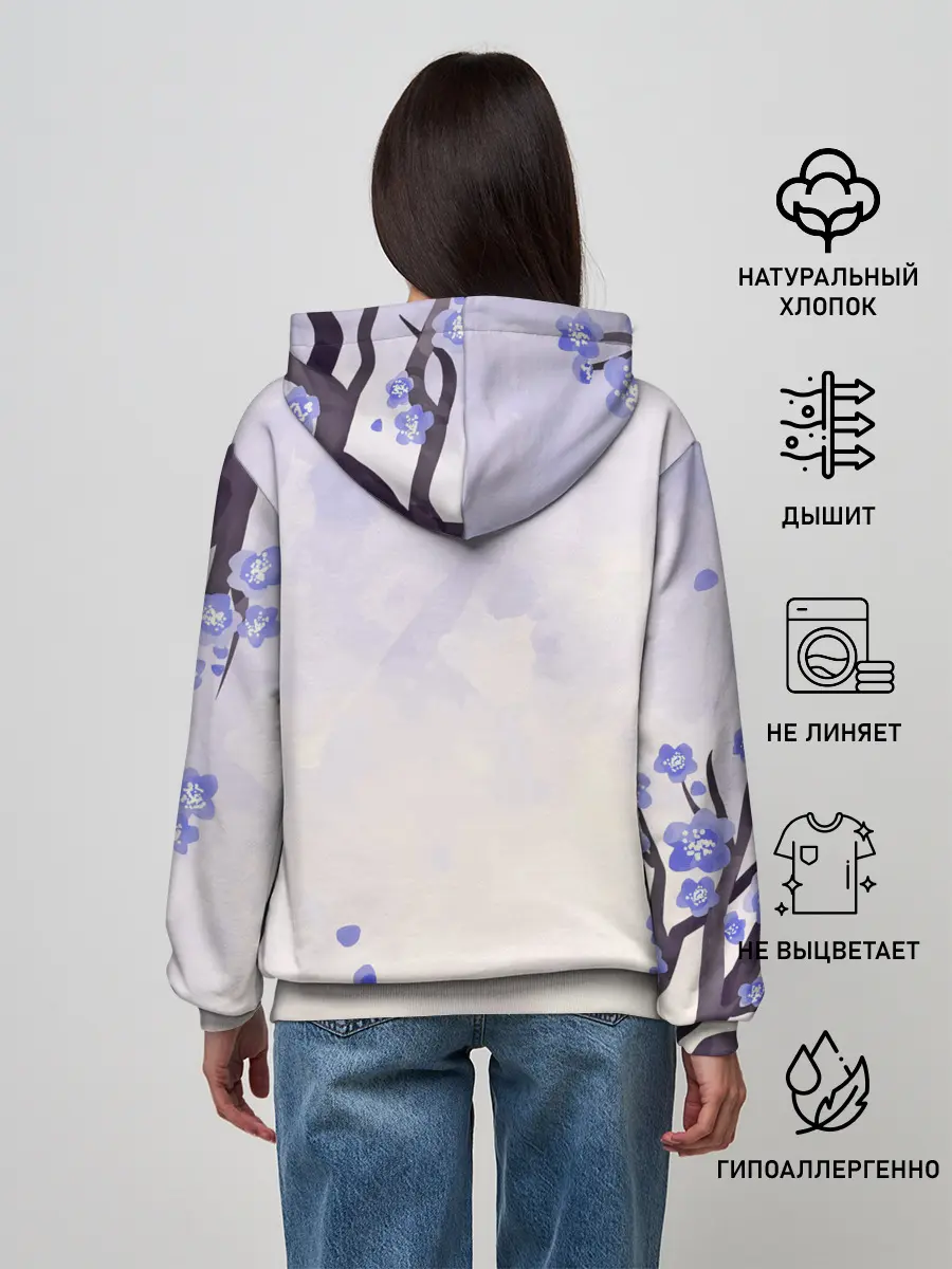 Женское худи / Годжо Сатору Магическая битва