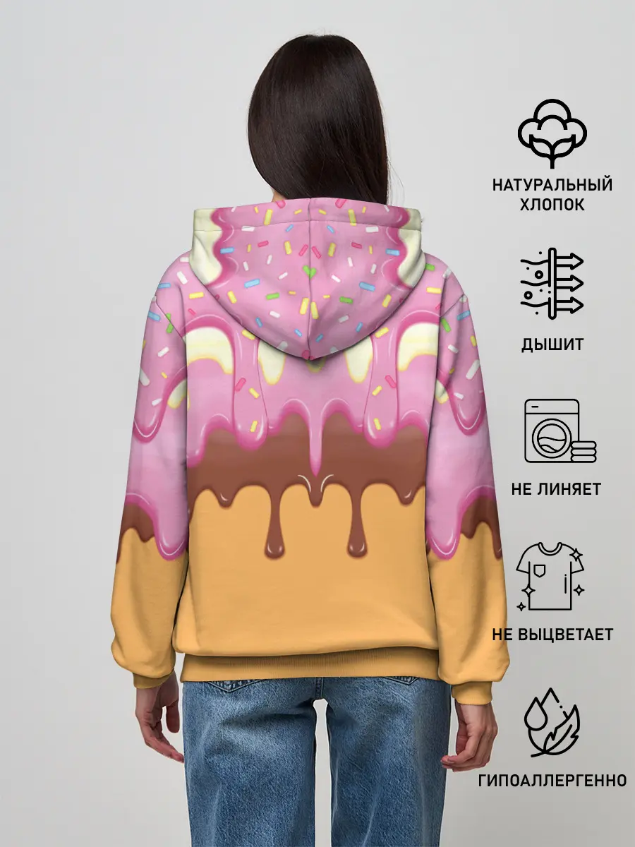 Женское худи / Мороженое | Ice Scream