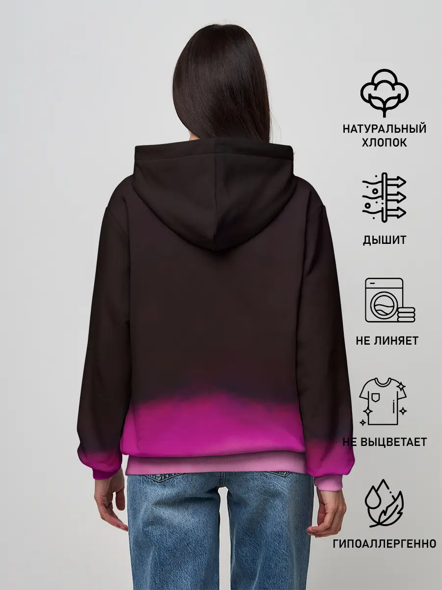 Женское худи / Deep Purple - Burn