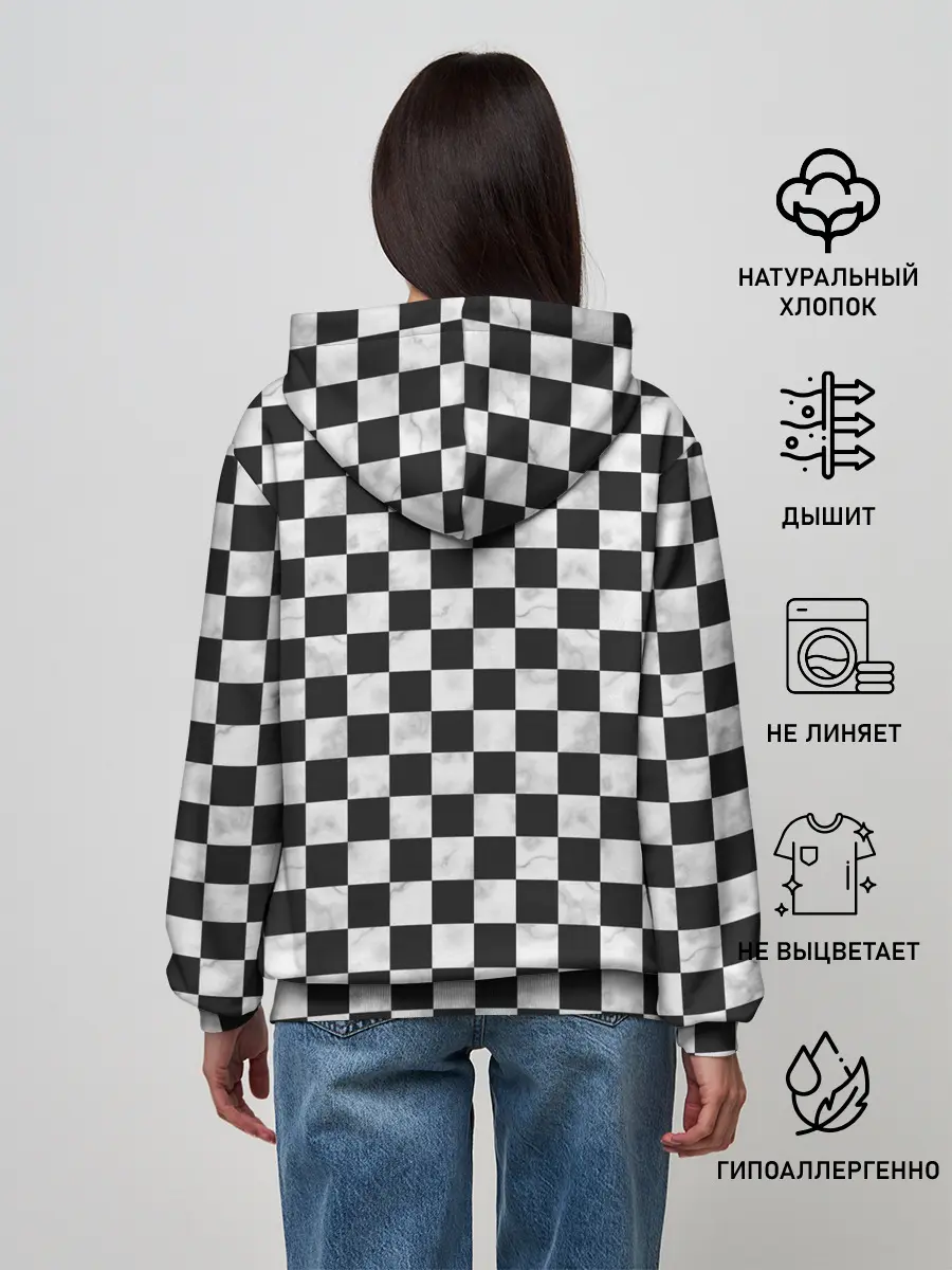 Женское худи / Шахматист