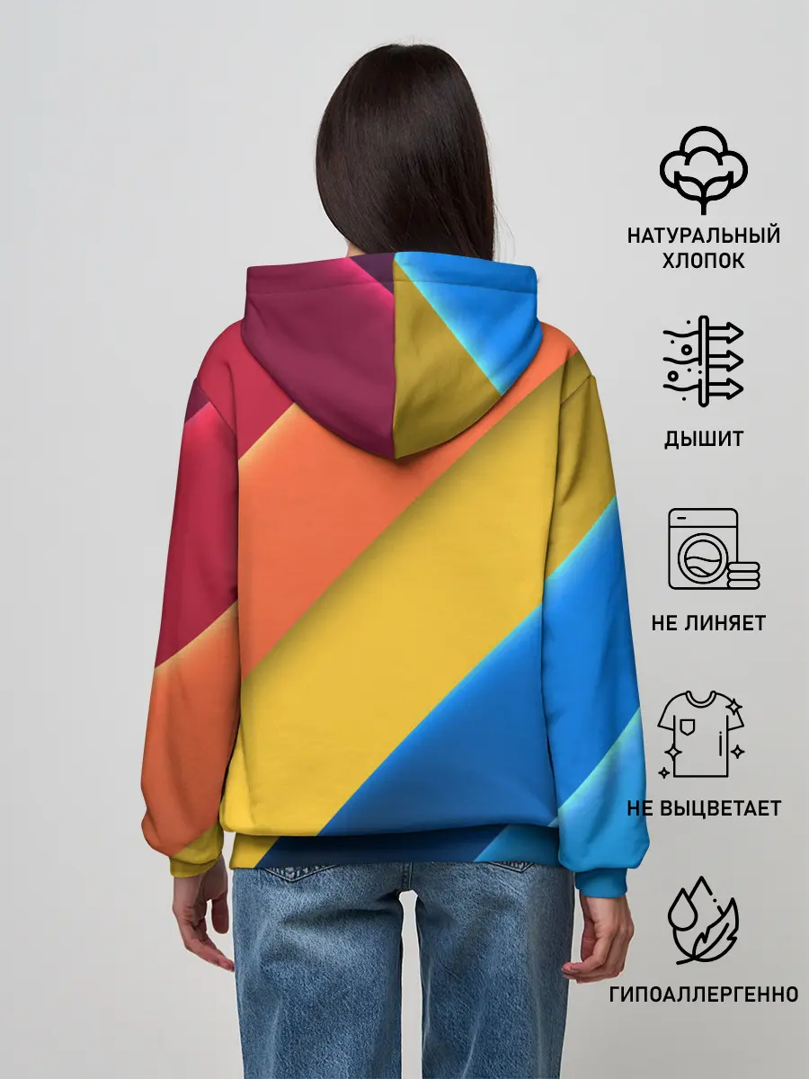 Женское худи / Полутона и оттенки