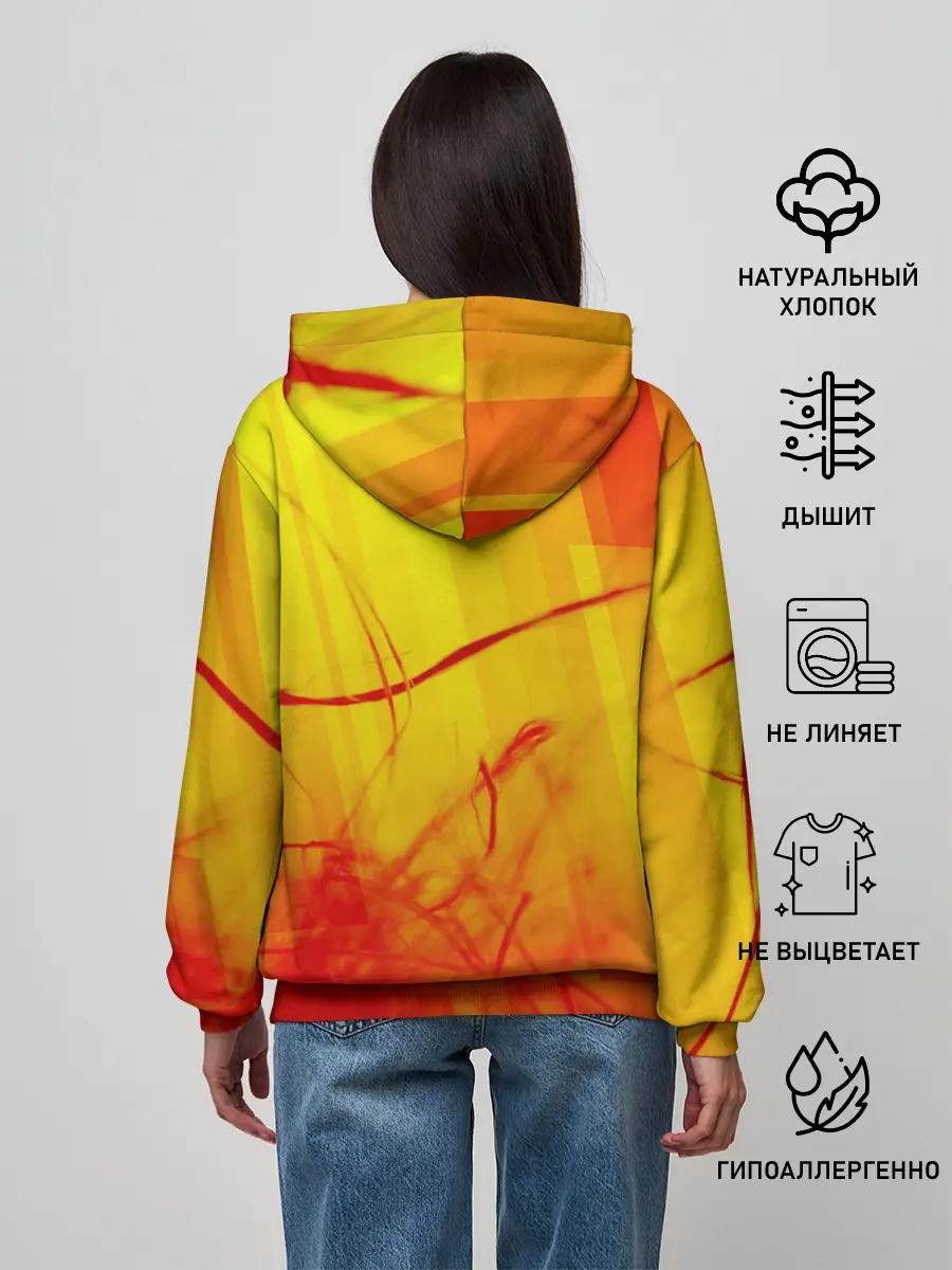 Женское худи / Geometry Dash | Red Demon