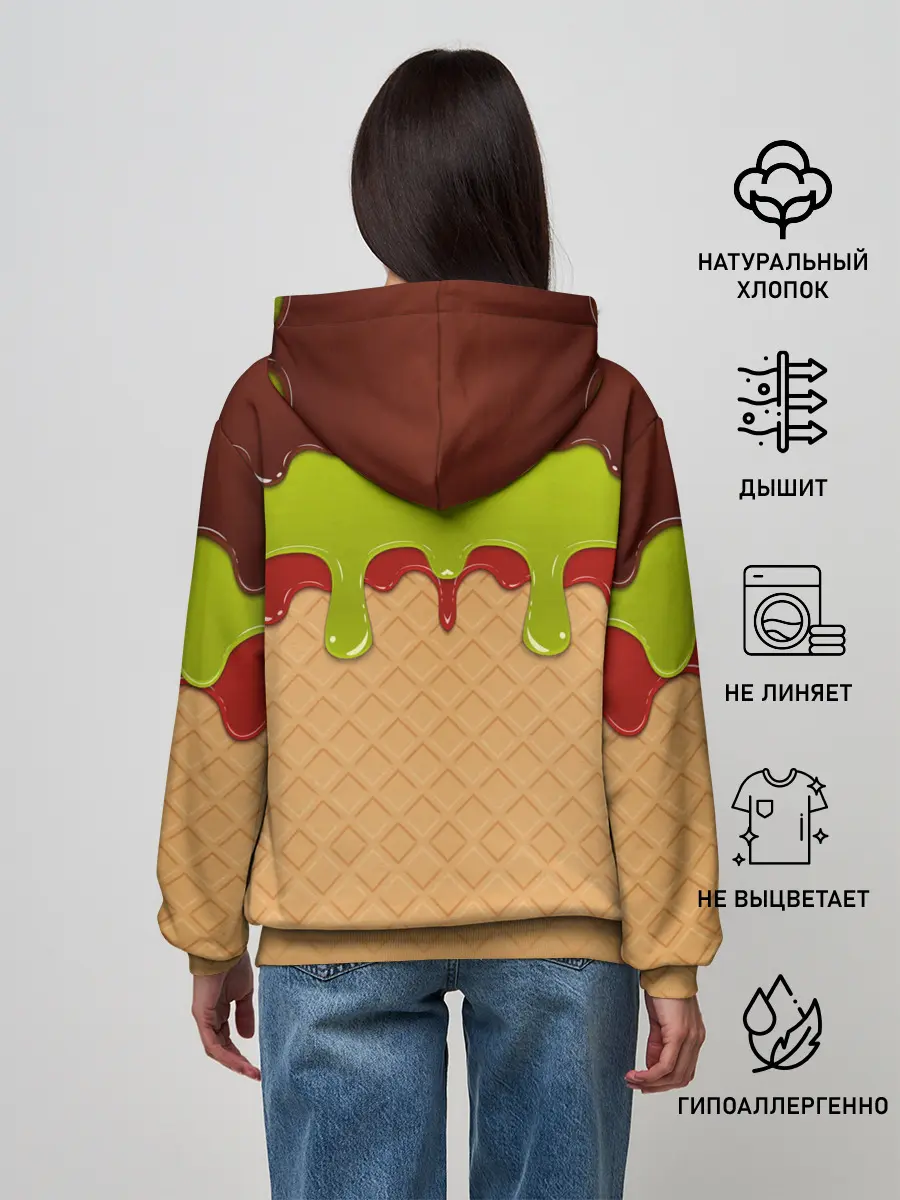 Женское худи / Мороженое | Ice Scream