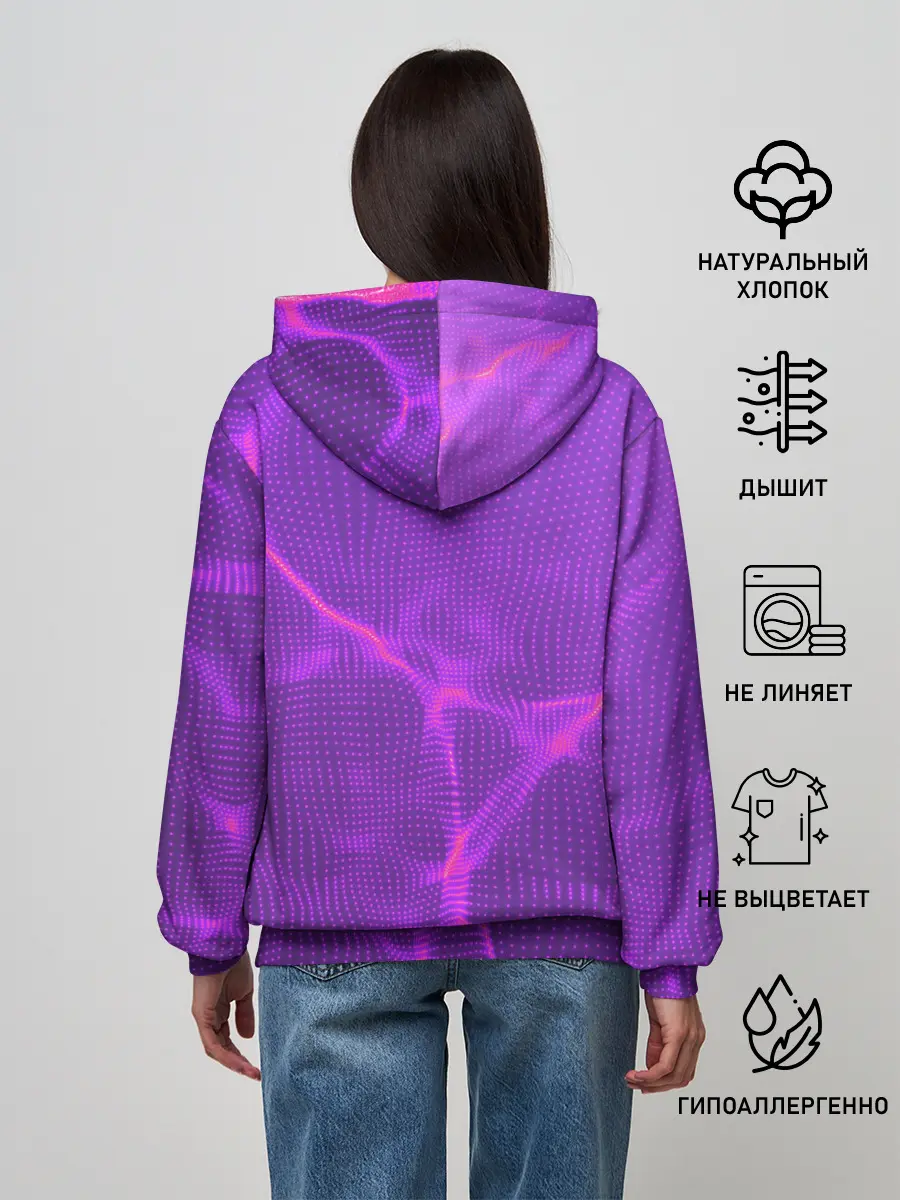 Женское худи / Geometry Dash | Геометри Даш