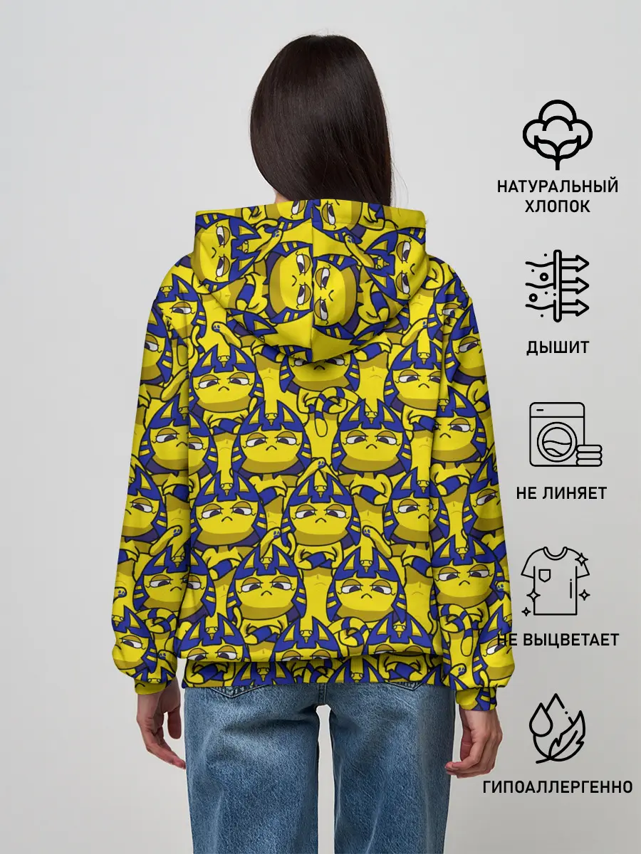 Женское худи / Ankha Zone