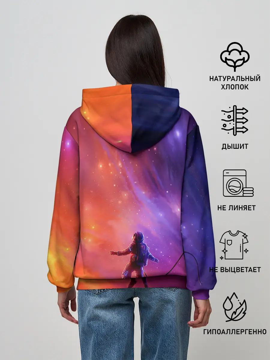 Женское худи / Space X