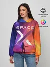Женское худи / Space X