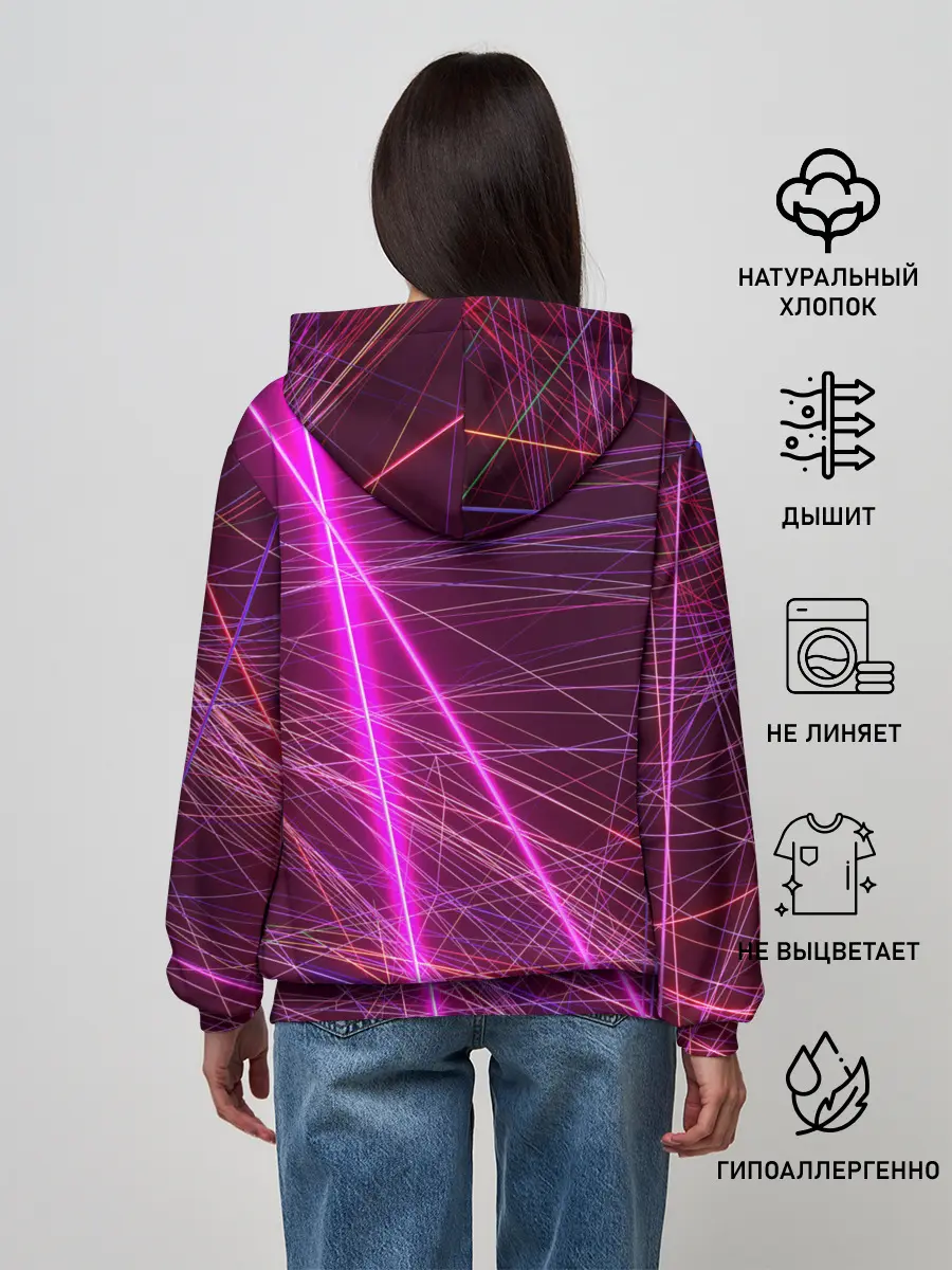 Женское худи / ЛАЗЕРЫ | LASERS
