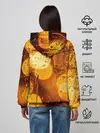 Женское худи / Дождик золотой