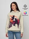 Женское худи / Кассандра с ястребом