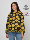 Женское худи / Психоделические смайлы
