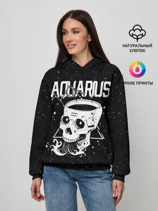 Женское худи / Dark Aquarius