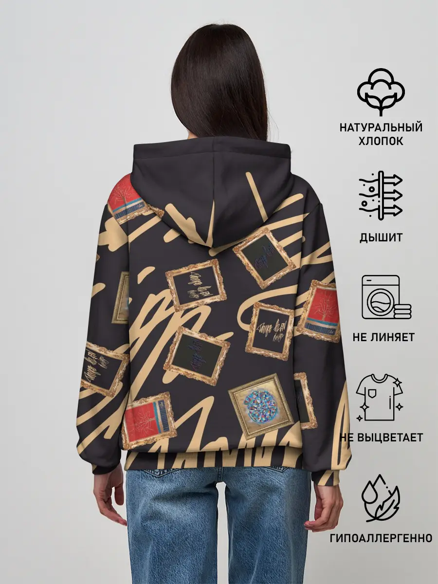 Женское худи / Street glamour