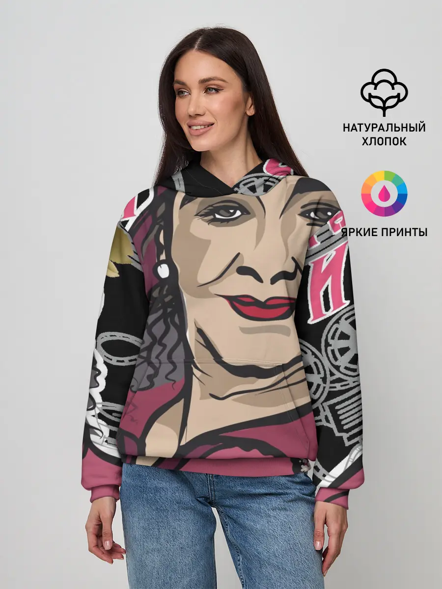 Женское худи / Раневская. Высокие мысли