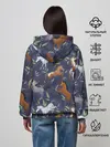 Женское худи / Лошадки узор