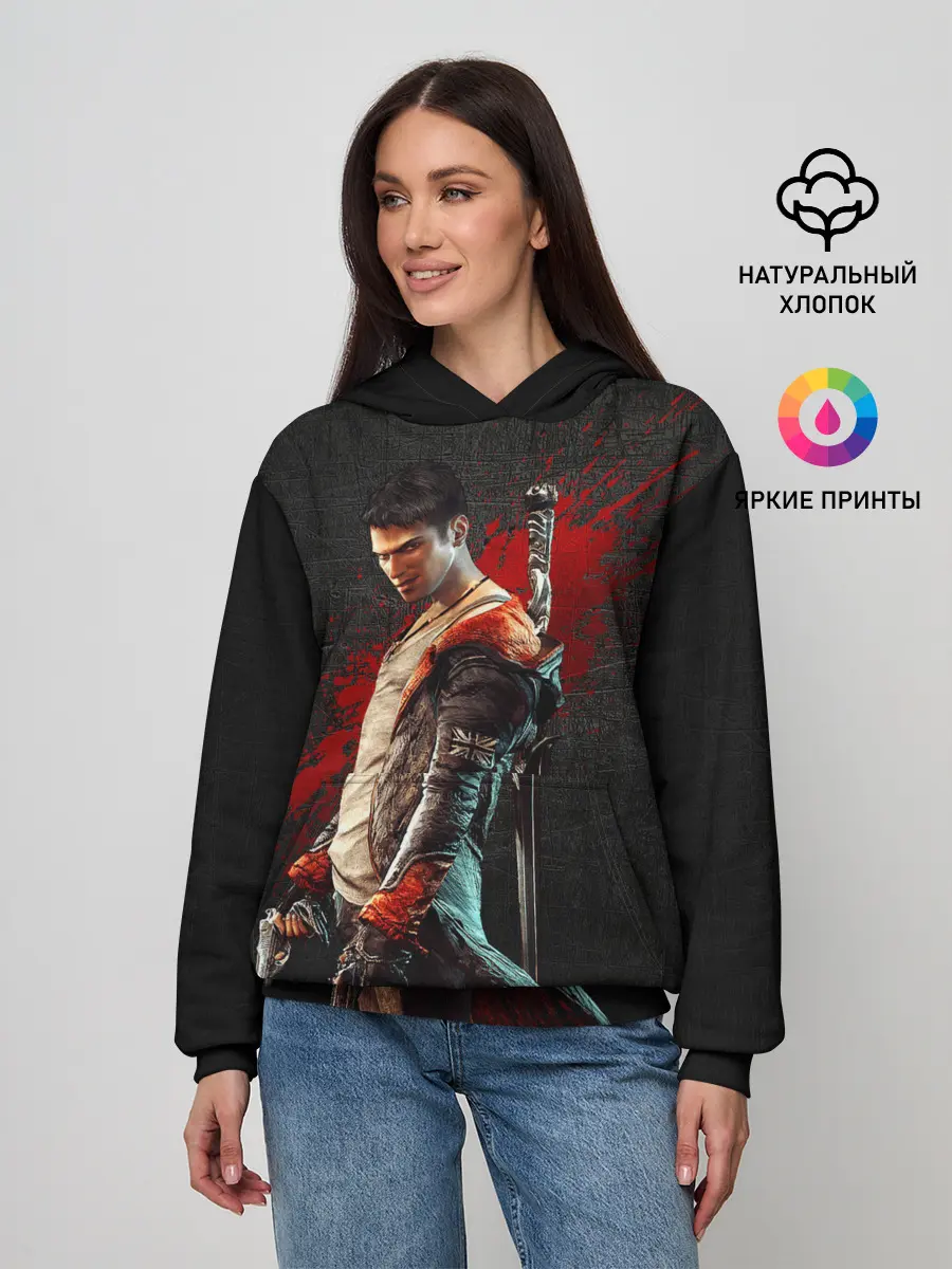 Женское худи / Black Dante