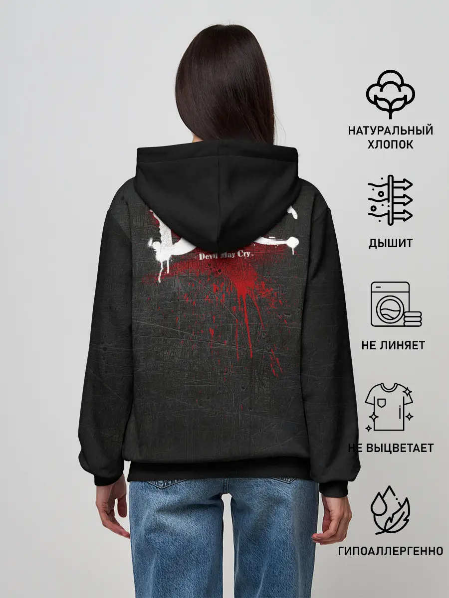 Женское худи / Black Dante