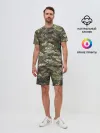 Мужской костюм с шортами / Именной камуфляж Макс
