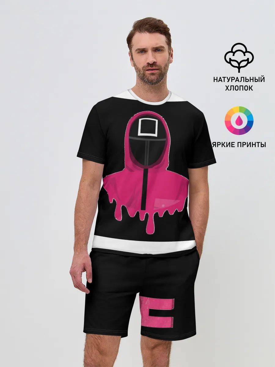 Мужской костюм с шортами / Игра в кальмара - Squid game