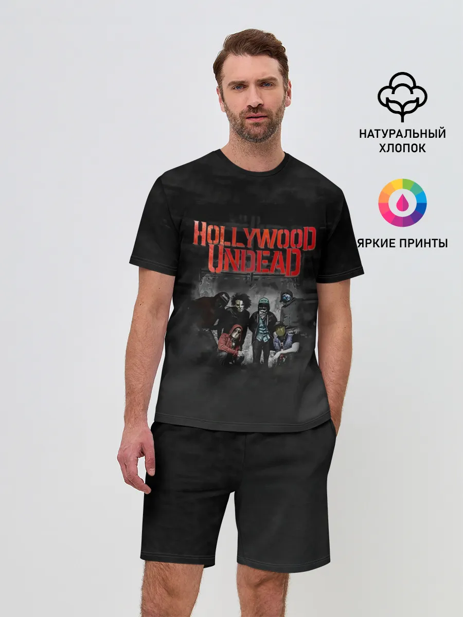 Мужской костюм с шортами / Hollywood Undead - Голливудская нежить