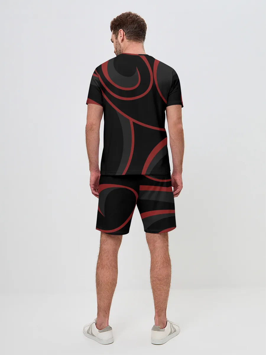 Мужской костюм с шортами / Хеллоуинская тыква-хання