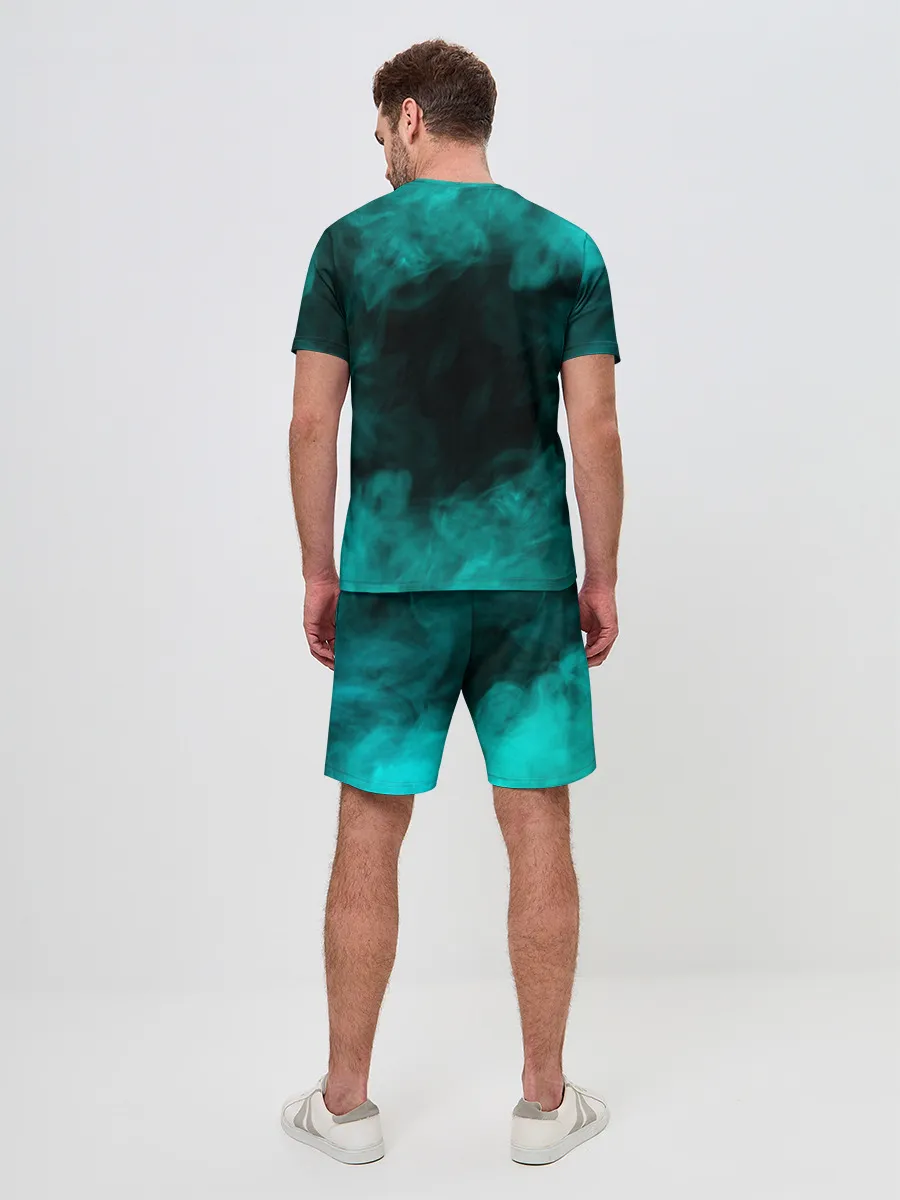 Мужской костюм с шортами / СТРАЖА В МАСКАХ | ИГРА В КАЛЬМАРА