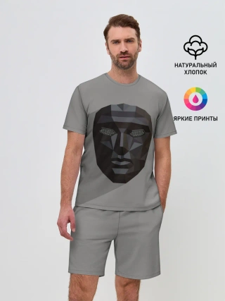 Мужской костюм с шортами / ИГРА В КАЛЬМАРА РАСПОРЯДИТЕЛЬ | SQUID GAME