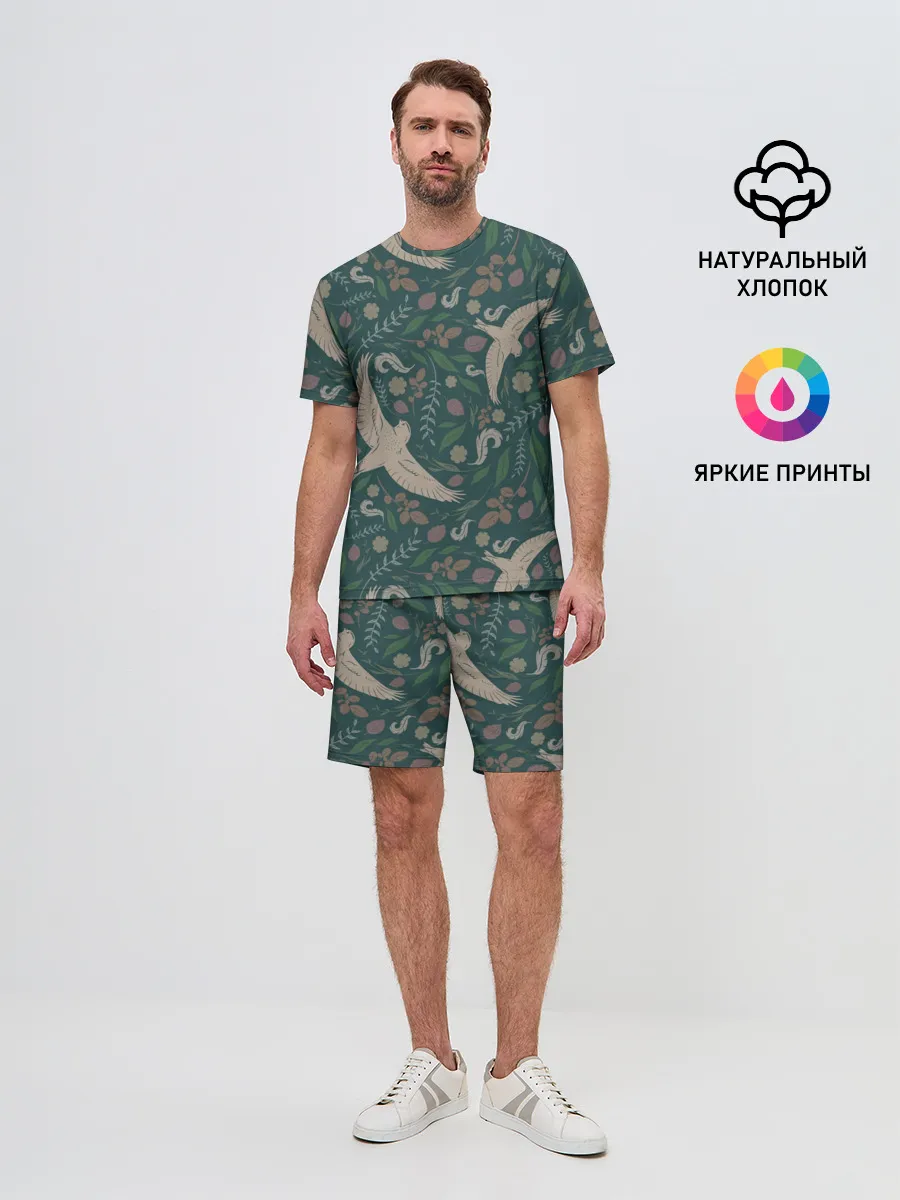 Мужской костюм с шортами / Ласточкина политра