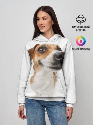 Женское худи / Собака
