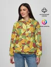 Женское худи / Яркие осенние листья