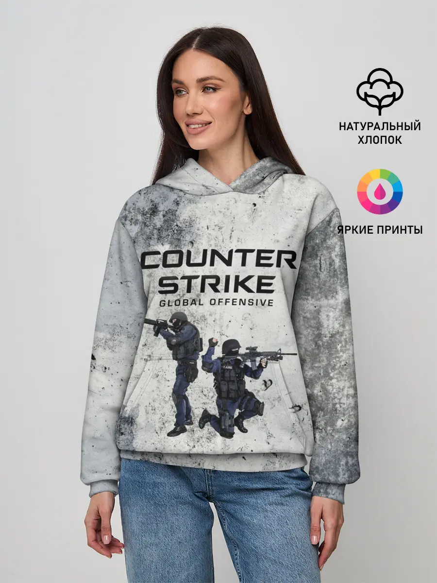 Женское худи / COUNTER TERRORIST | CS GO