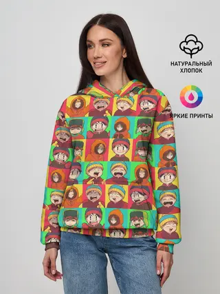 Женское худи / Аниме Южный парк