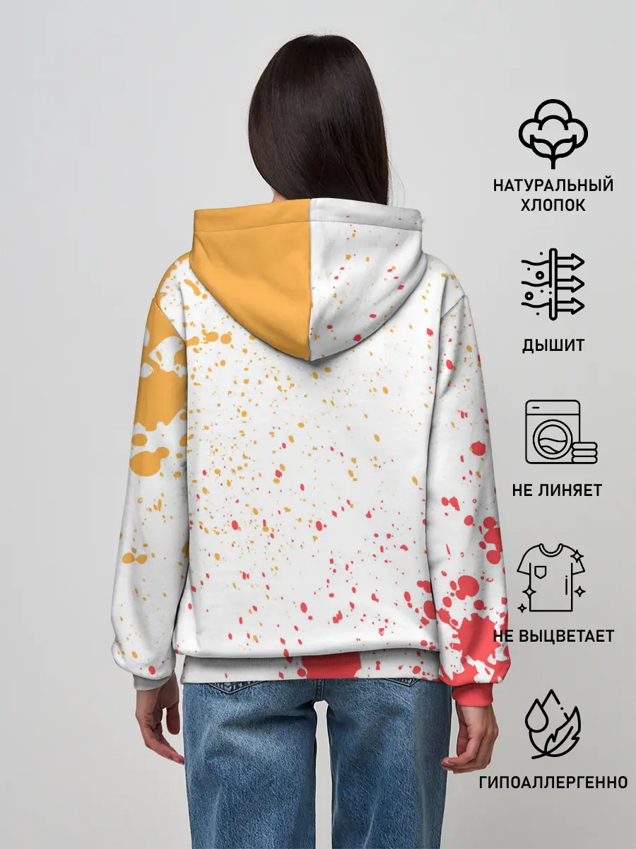 Женское худи / Pop It - Rocket - Paint