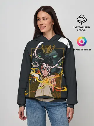 Женское худи / ЭРЕН ЙЕГЕР | ПРЕВРАЩЕНИЕ