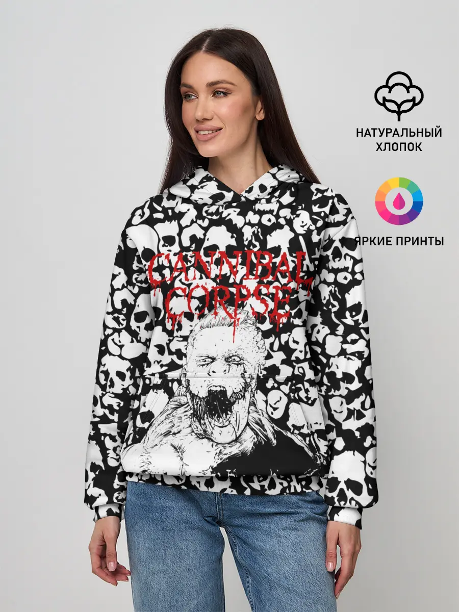 Женское худи / Cannibal Corpse | Труп Каннибала