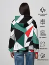 Женское худи / Абстрактный геометрический