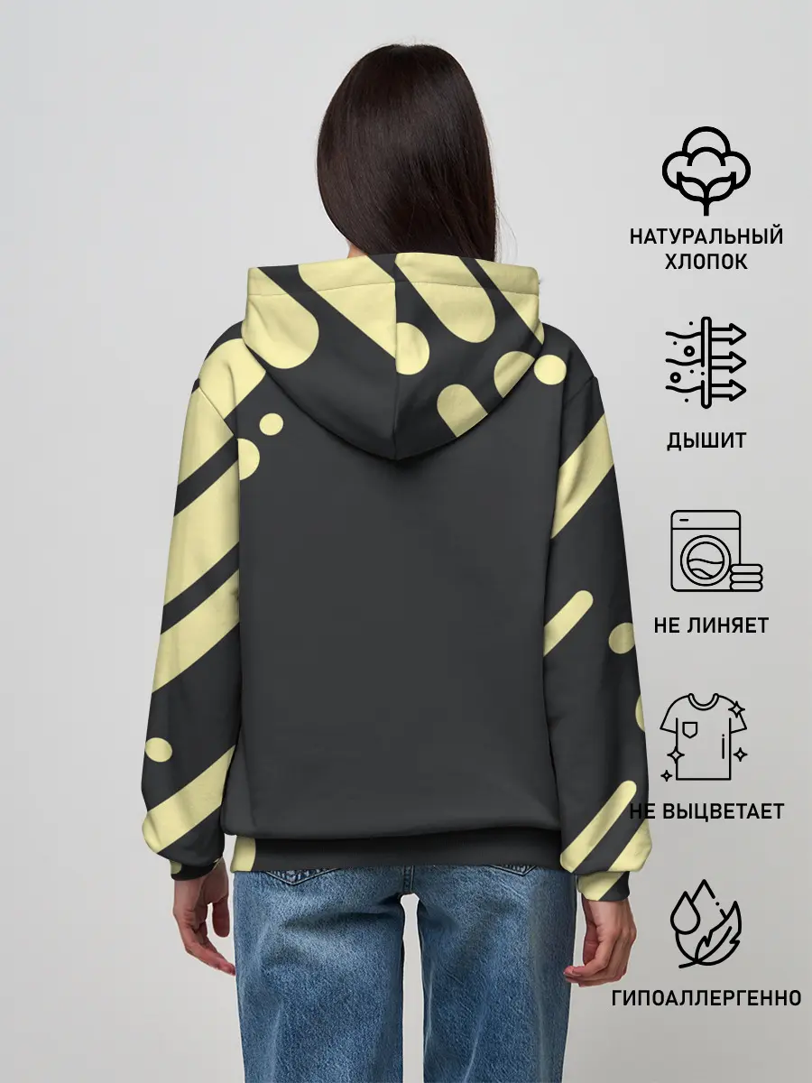 Женское худи / LED ZEPPELIN | ЛЕД ЗЕППЕЛИН