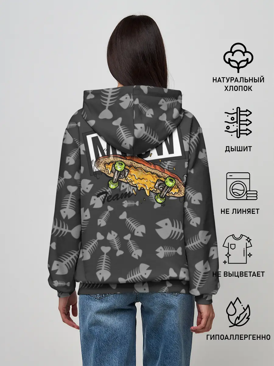 Женское худи / SK8CAT