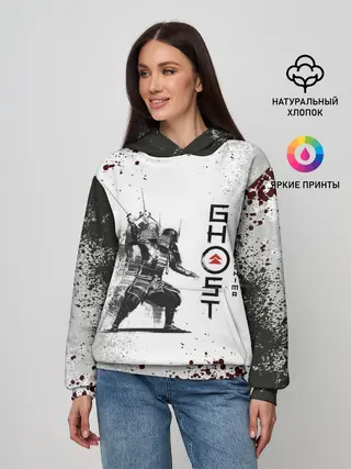 Женское худи / Ghost of Tsushim | Призрак Цусима