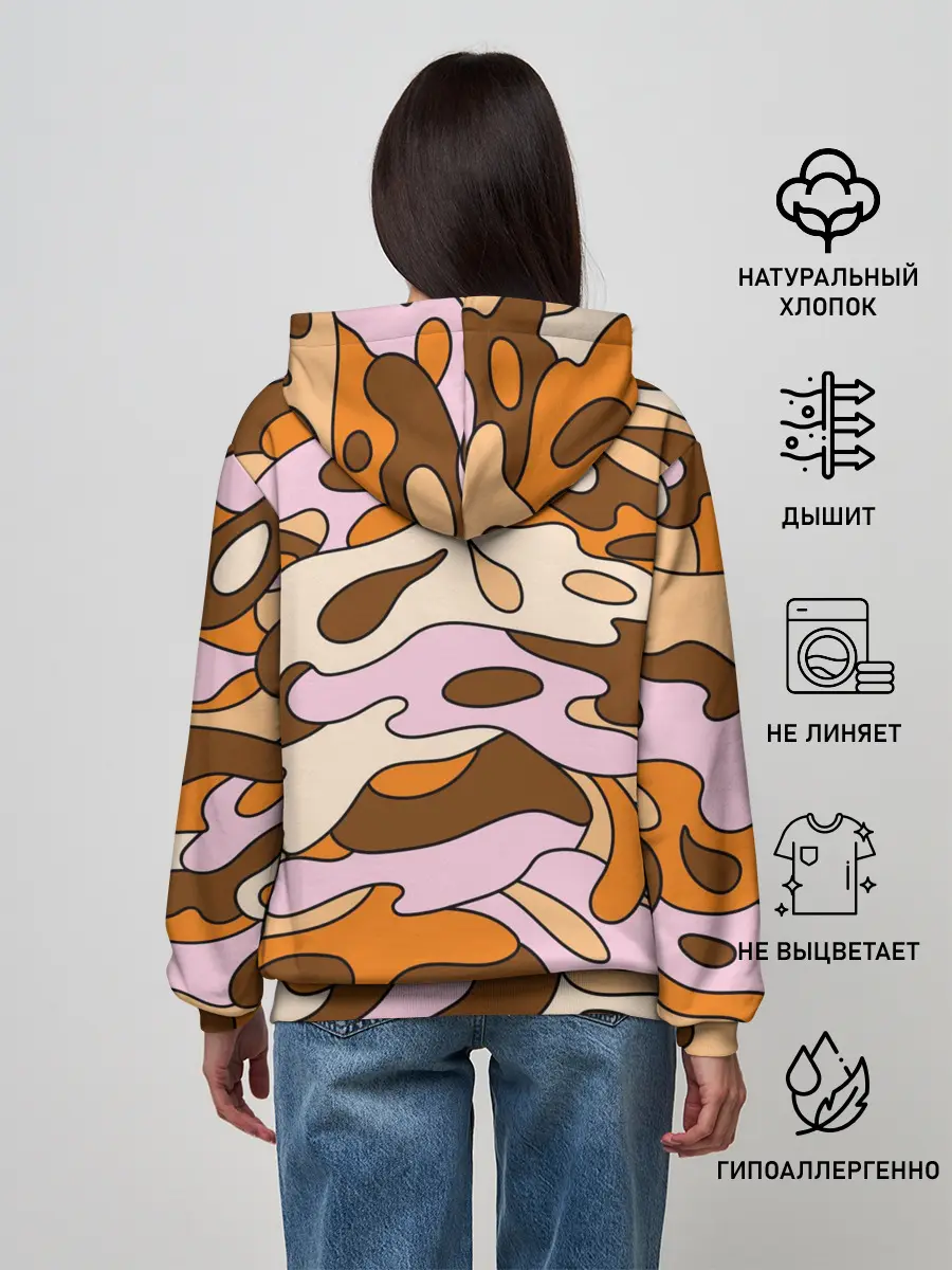 Женское худи / Грозный кот