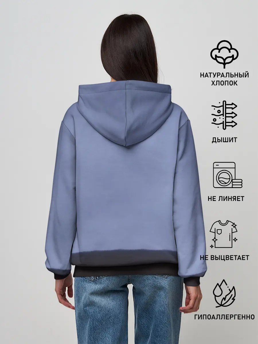 Женское худи / СИРЕНОГОЛОВЫЙ У ДОМА