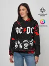 Женское худи / AC DC HIGHWAY TO HELL