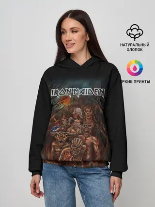 Женское худи / IRON MAIDEN | АЙРОН МЕЙДЕН