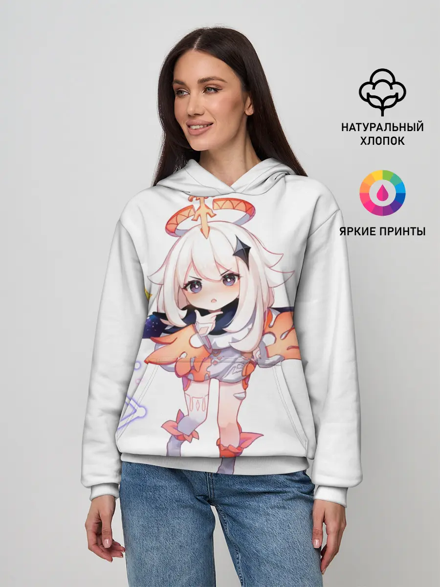 Женское худи / Паймон из Genshin Impact
