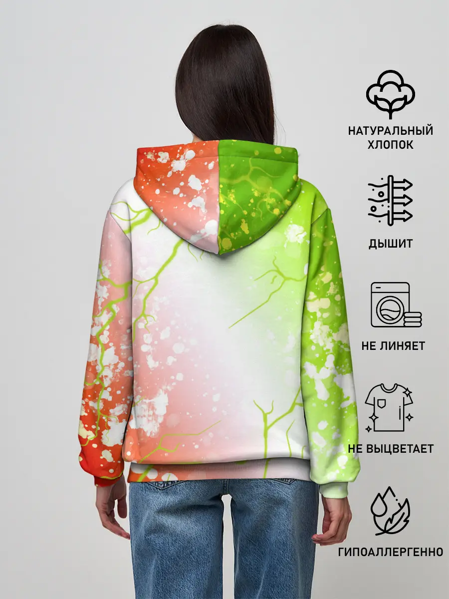 Женское худи / Pop It - Happy - Lightning