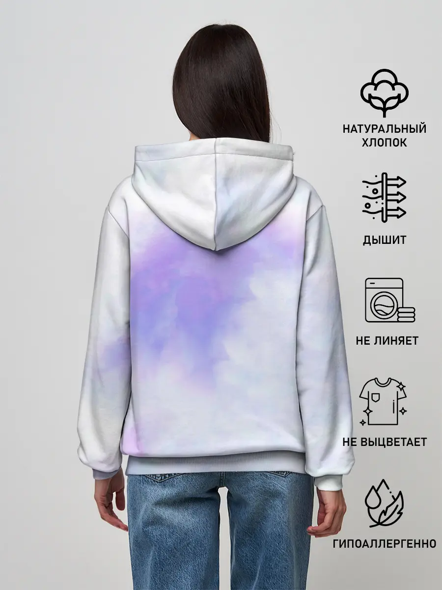 Женское худи / Пак / Re: Zero Фамильяр Эмилии